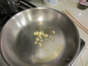 ほうれん草のレモンバター炒め作り方1