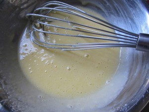 カスタードクリーム作り方1
