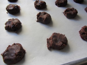 チェリー入りチョコレートクッキー作り方4
