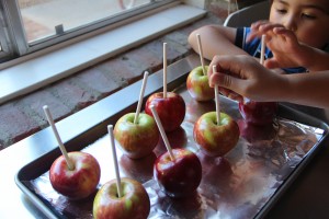 おいしいキャンディーアップル りんご飴 おいしいアメリカ アメリカ料理レシピと食べ歩き情報満載