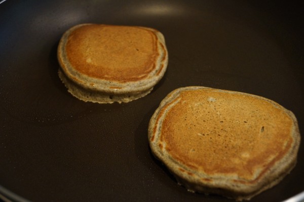 蕎麦粉のパンケーキ作り方3－2