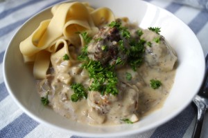 スウェーデン風ミートボール