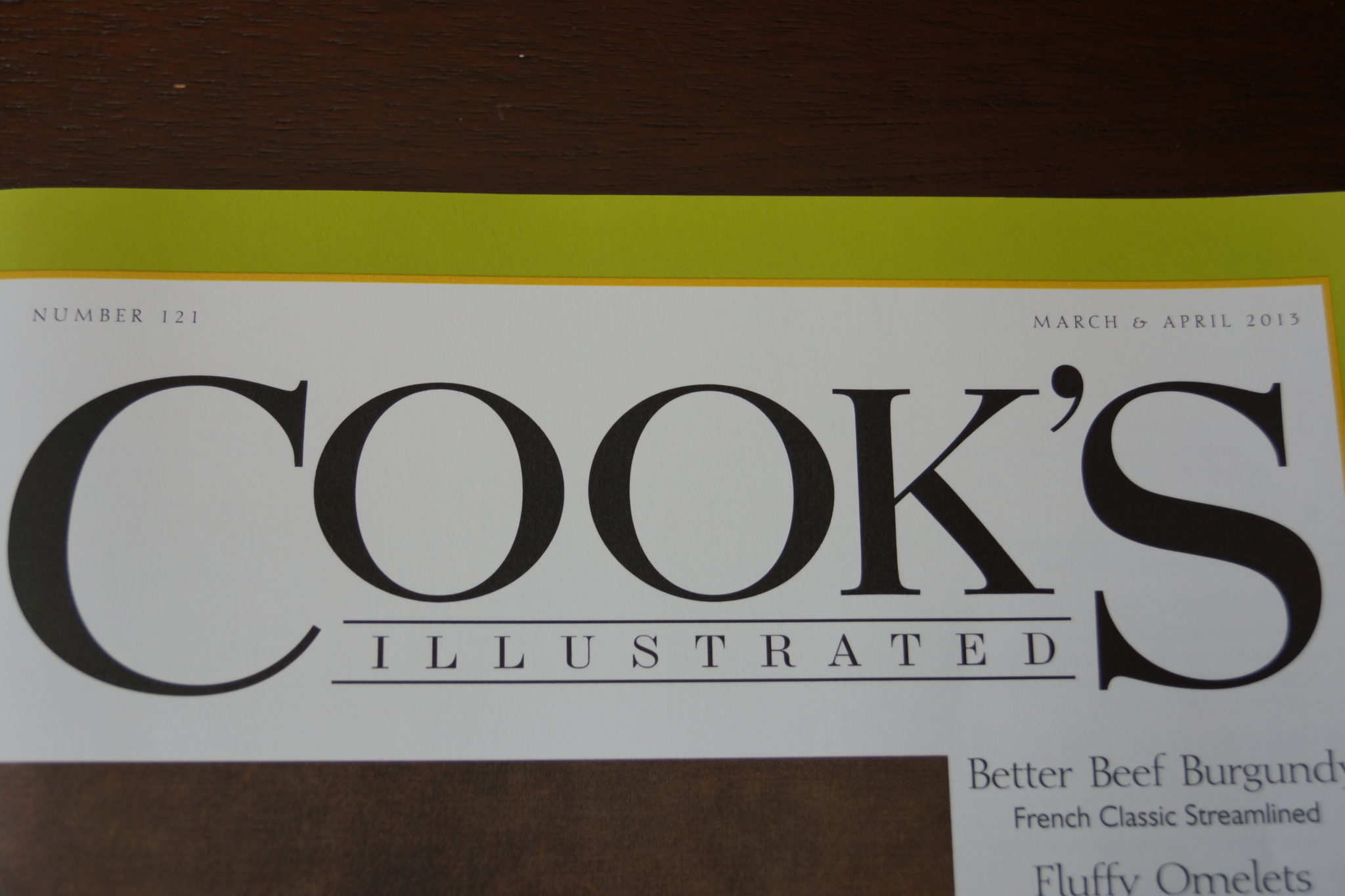 Cook's Illustrated ブログ