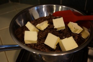 フラワーレスチョコレートケーキ作り方2
