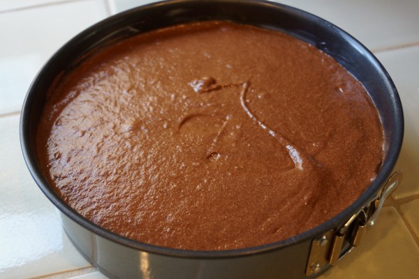 フラワーレスチョコレートケーキ作り方5