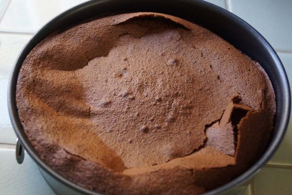 フラワーレスチョコレートケーキ作り方