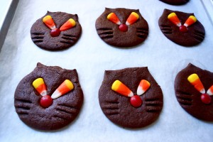 黒猫のクッキー作り方５